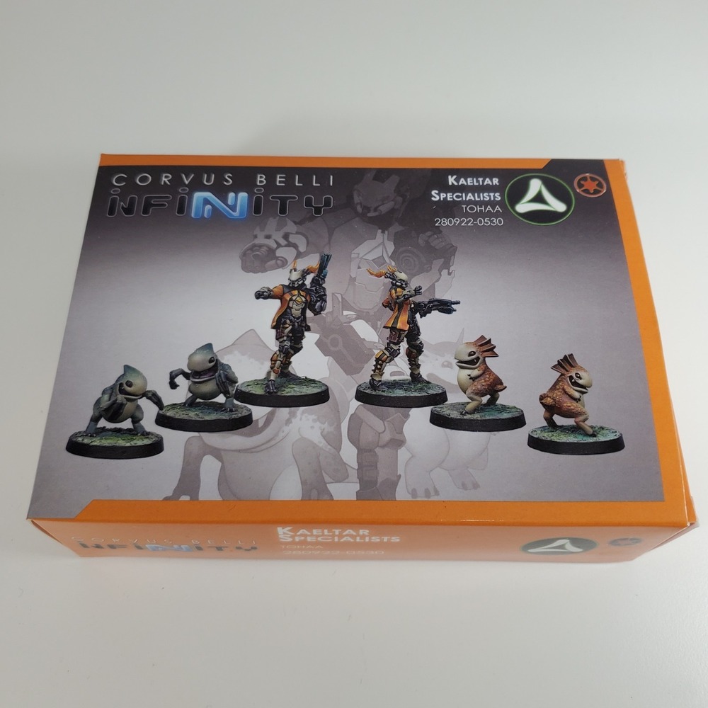 Corvus Belli Infinity Kaeltar Specialists Tohaa 280922 0530 6 Metal Minis New